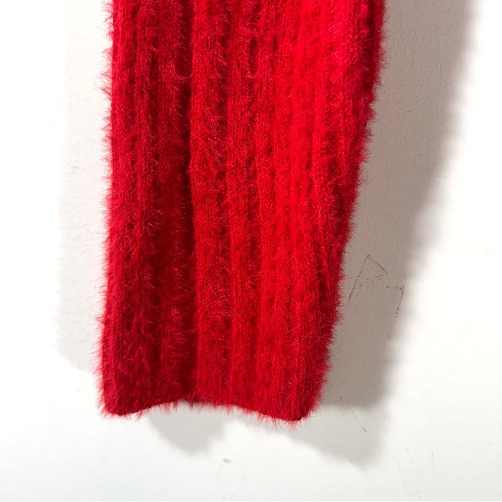 Happily Grey soft red cardigan sweater rhinestone buttons NWT - Picture 3 of 7